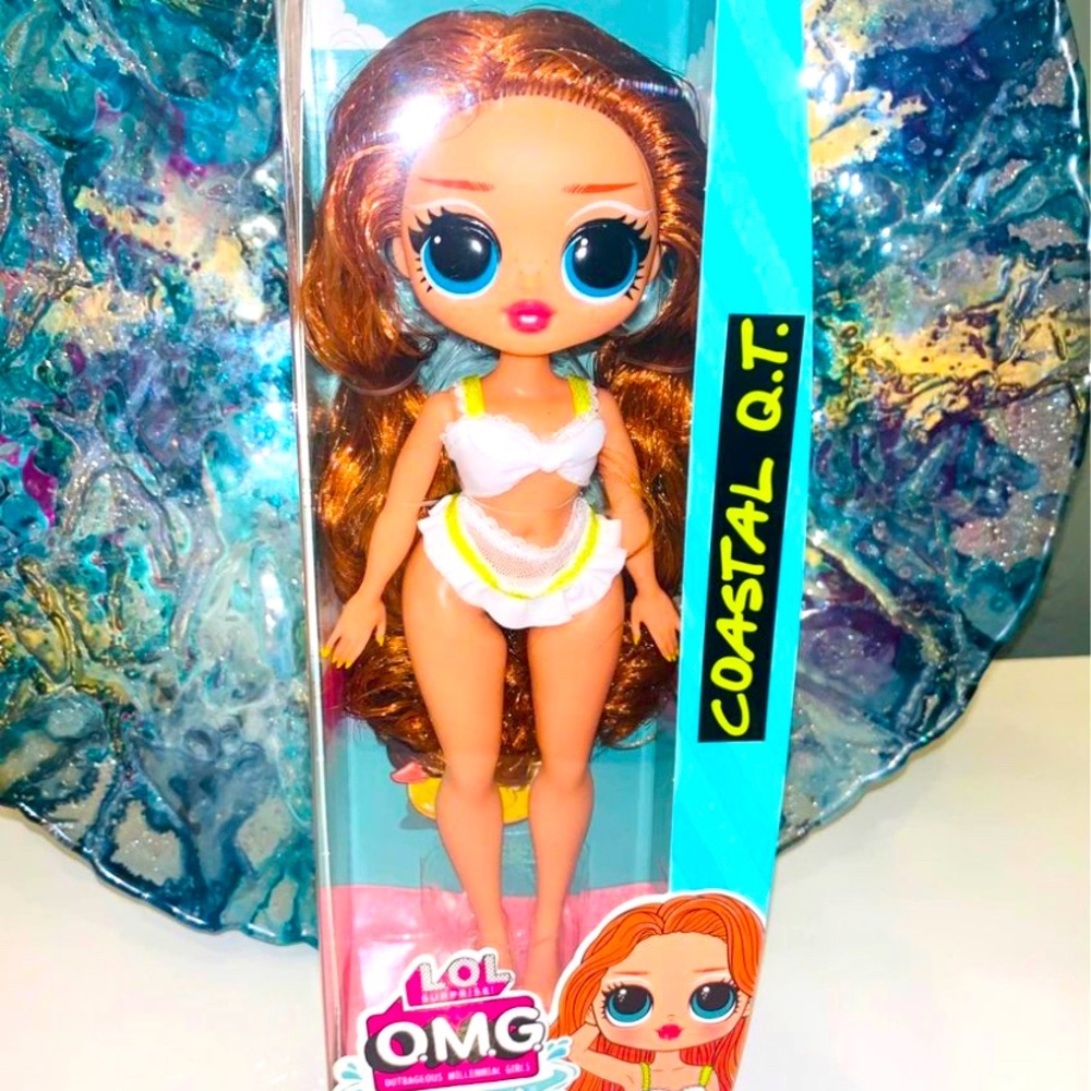 OMG SWIM DOLL LOL SURPRISE NEW in BOX COASTAL QT